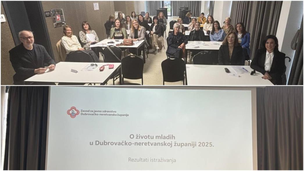 Rezultati istraživanja o životu mladih u Dubrovačko-neretvanskoj županiji