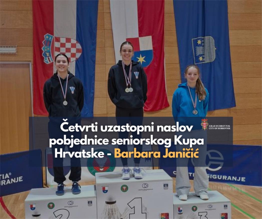 Barbara Janičić osvojila zlato na Kupu Hrvatske