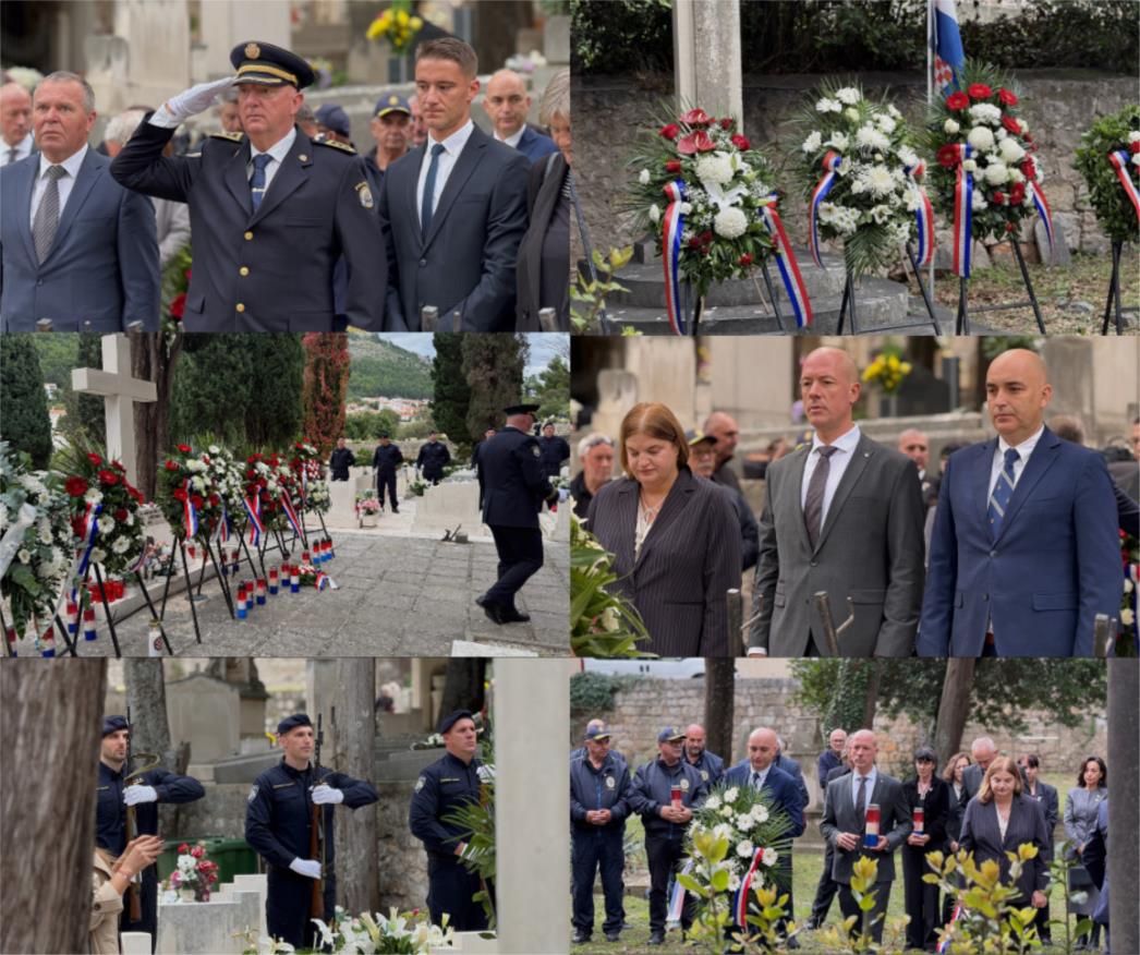 Vijenci položeni uoči blagdana Svih Svetih