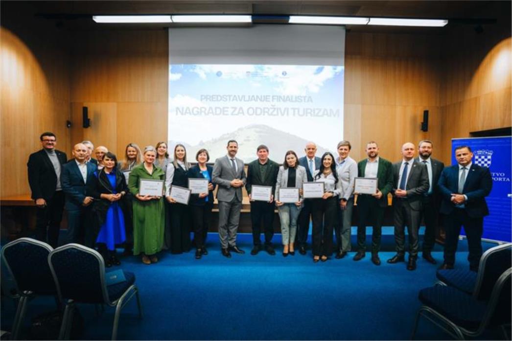 Predstavljeni finalisti prve Nagrade za održivi turizam