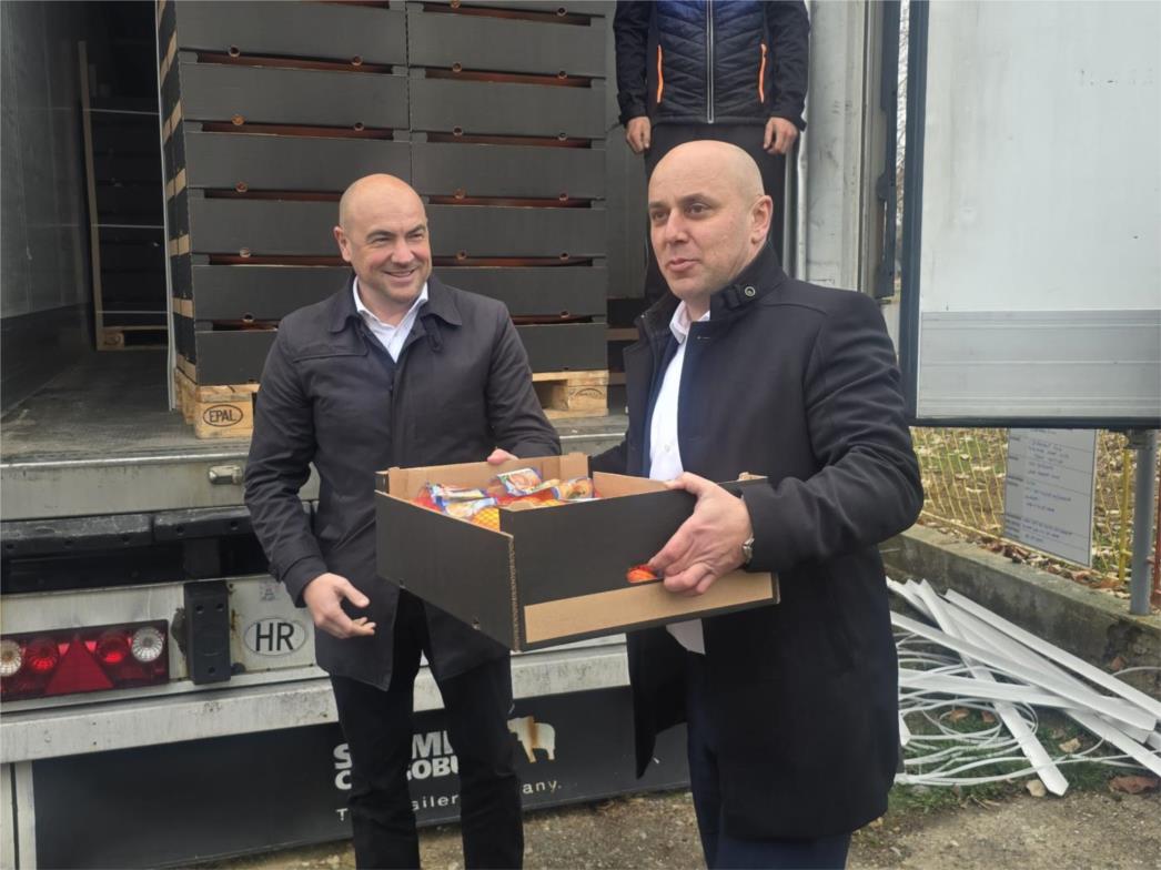 Dubrovačko-neretvanska županija donirala deset tona mandarina