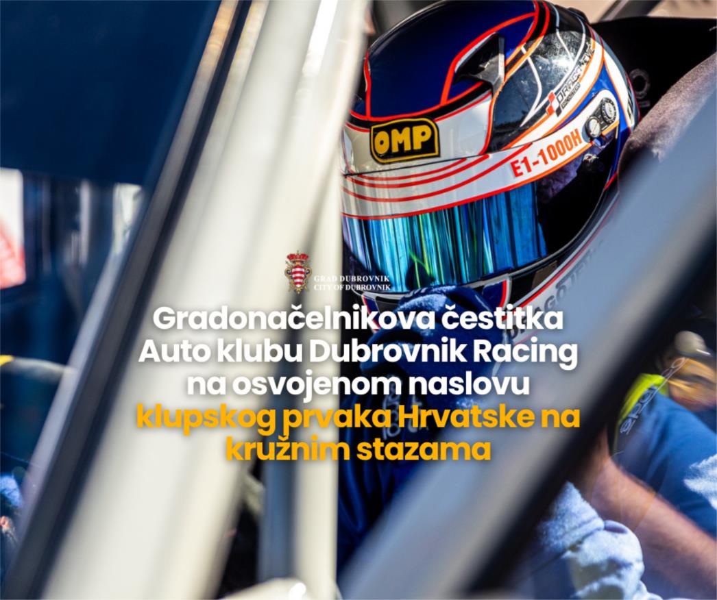 Gradonačelnik čestitao Auto klubu Dubrovnik Racing na uspjehu