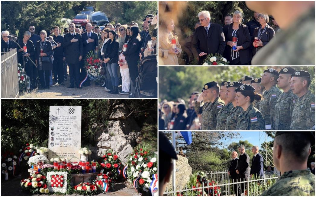 Poginulim braniteljima odana počast u Dubrovniku