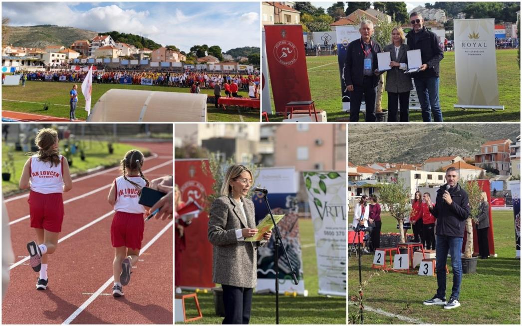 Gradonačelnik otvorio novu atletski stazu u Dubrovniku