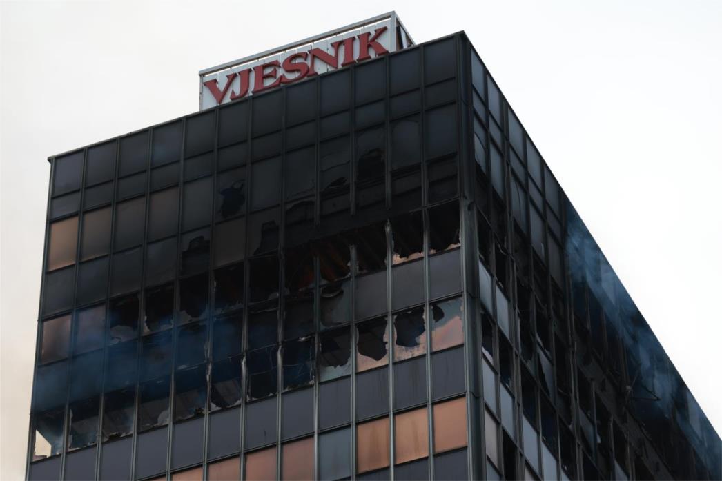 Plenković o požaru u Vjesniku: Šteta je velika, ali nema žrtava