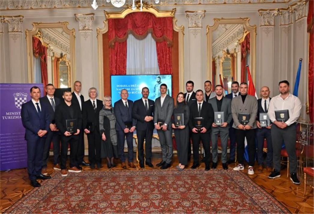 Ministar Glavina uručio Državne nagrade za sport Franjo Bučar