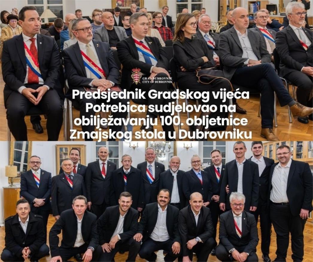 Marko Potrebica na 100. obljetnici Zmajskog stola