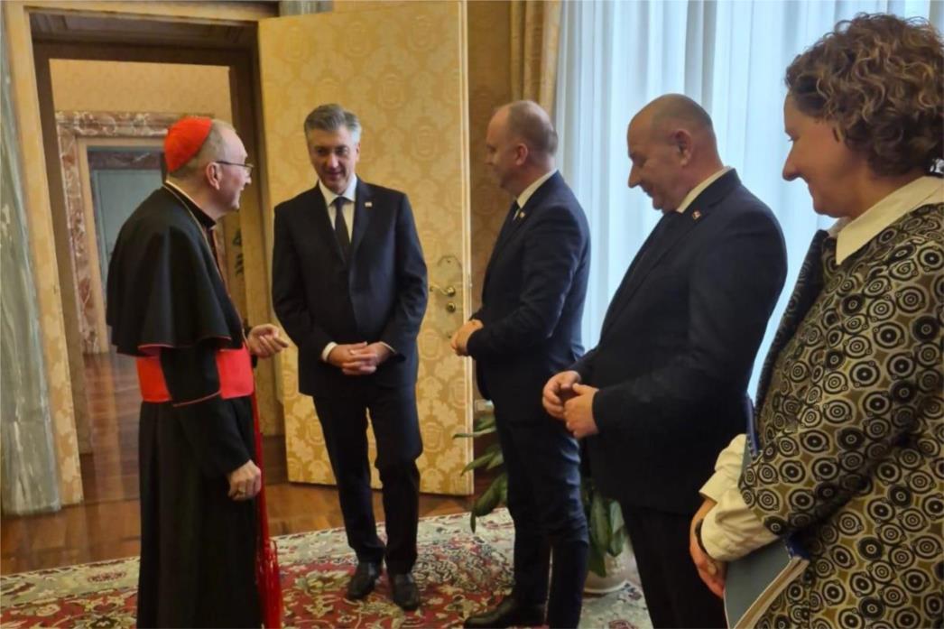 Plenković i Parolin o miru u Ukrajini i europskoj perspektivi Balkana