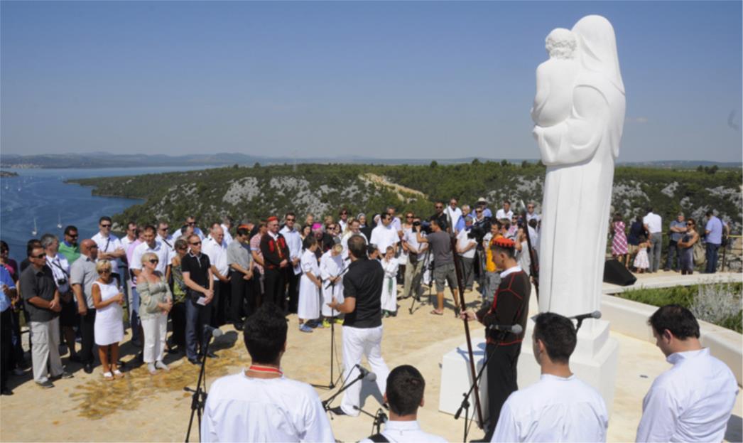 Kip Gospe od Puta svečano uručen Šibenskoj biskupiji