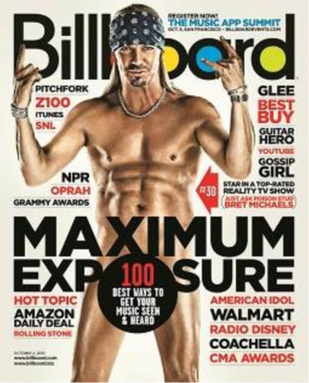 Rocker Bret Michaels 'kao od majke rođen' na Billboardovoj naslovnici