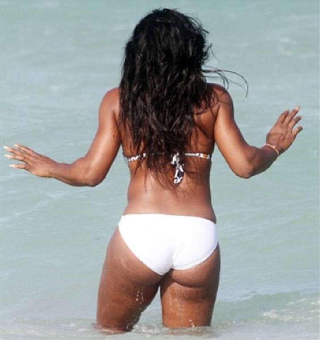  Serena Wiliams pokazala celulitna bedra