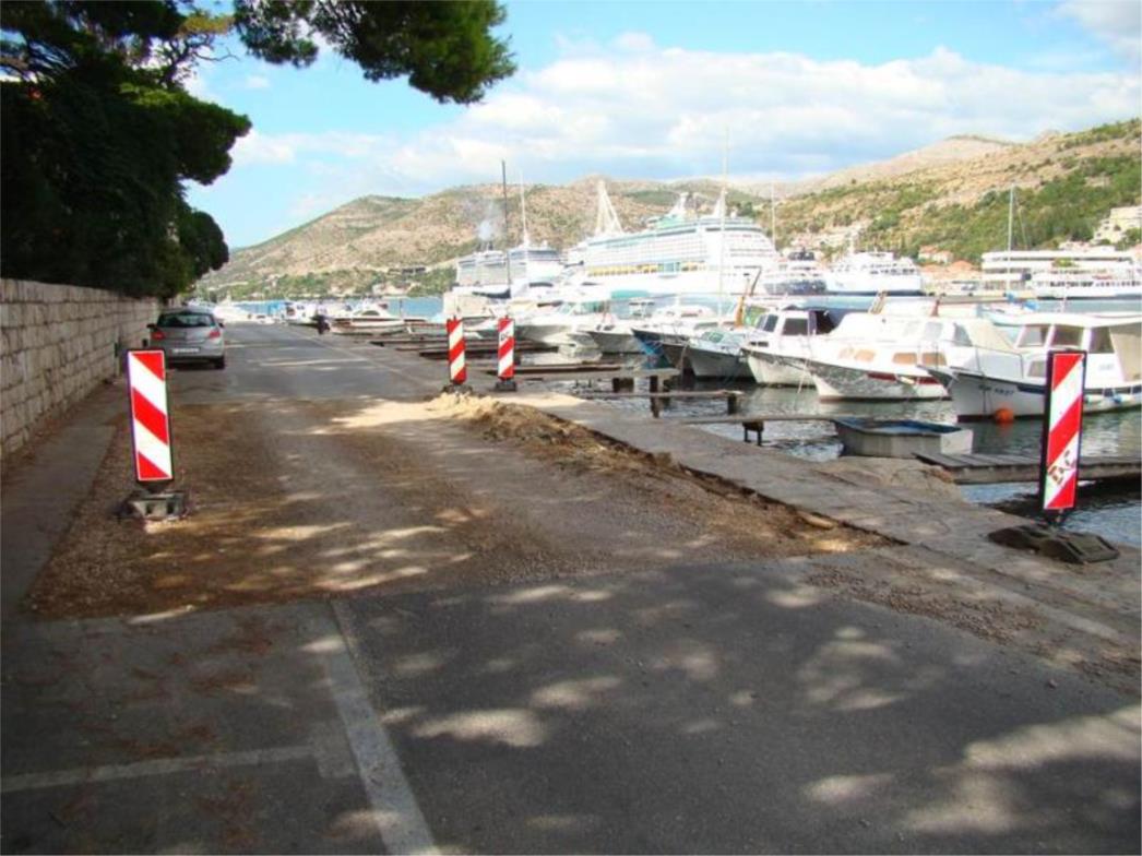 Nestašica asfalta oduljila sanaciju Lapadske obale, Negodić: Beton bi puknuo pod prvim kamionom