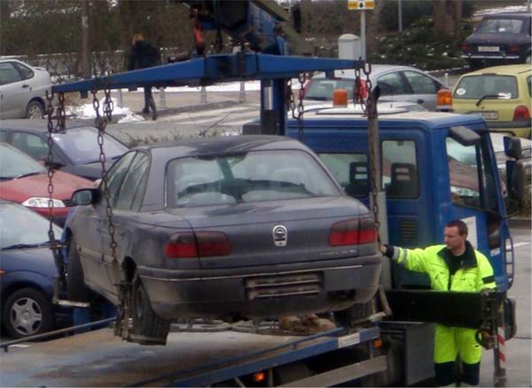  Dozvoljeno parkiranje na nogostupima!!