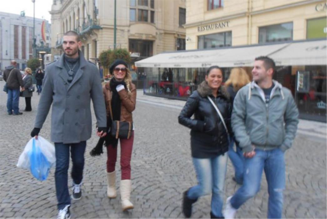 Marijana i Nemeš u romantičnoj šetnji Pragom