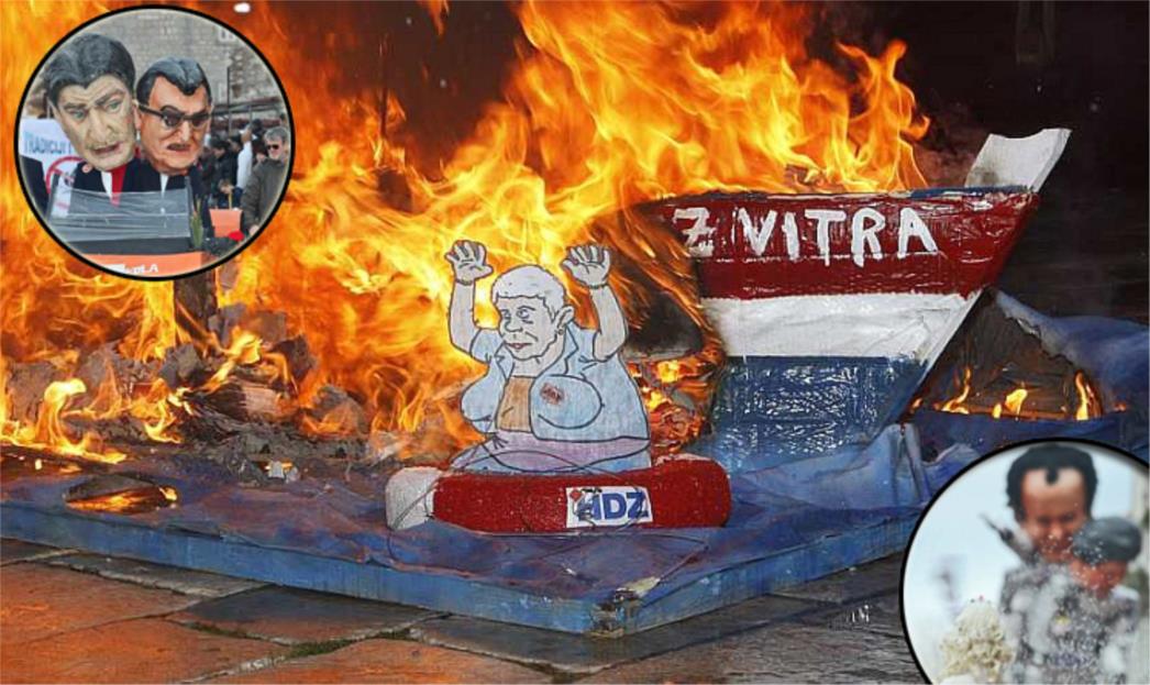 Finale maškara: Gorjeli političari diljem Dalmacije (FOTO)
