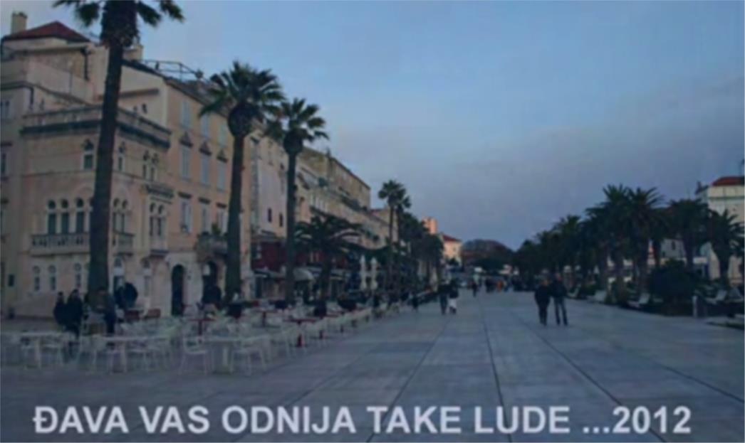 Pogledajte splitsku Rivu bez Dabrovićevih vješala (VIDEO)