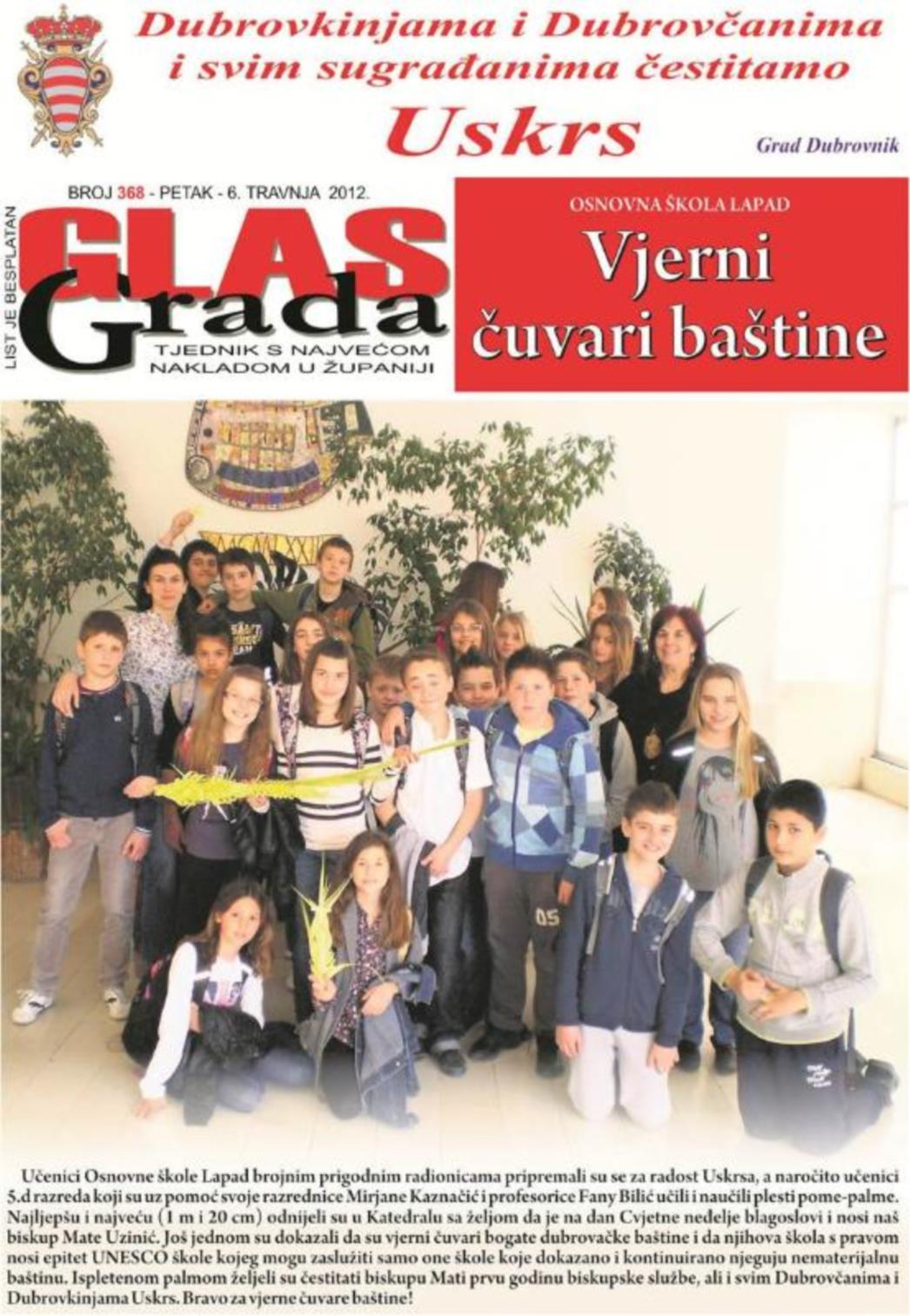 Kako se nekad u Dubrovniku govorilo te treba li mu kongresni centar pročitajte u novom Glasu Grada