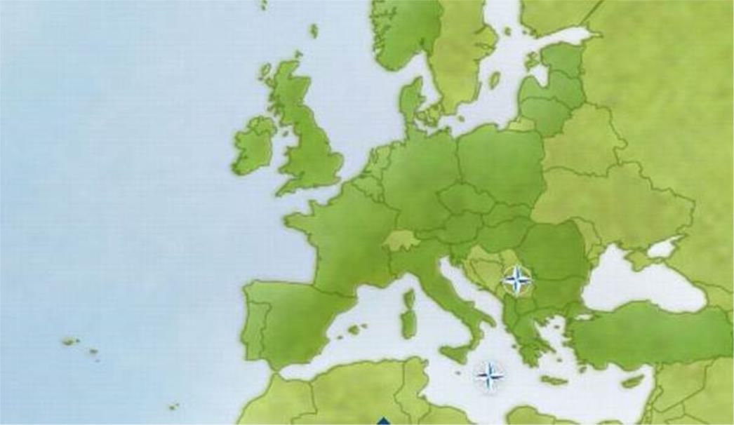 NATO na karti zamijenio Hrvatsku i Makedoniju