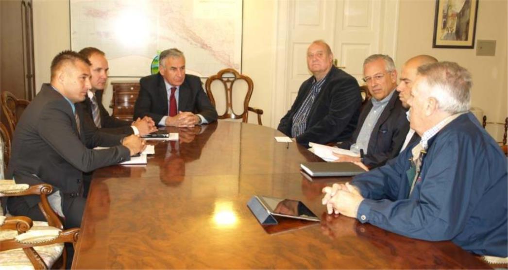 Župan s novim vodstvom tvrtke Riba-Mljet o projektu ribogojiliša