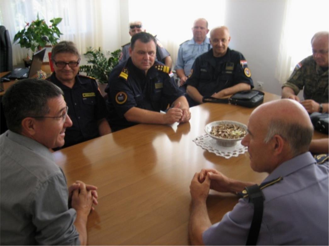 Ravnatelj DUZS-a Jadran Perinić obišao dislocirane vatrogasce na Korčuli, Lastovu i Mljetu