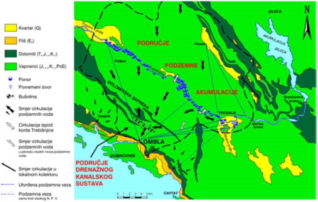 Ombla je jedno od najkompleksnijih geoloških područja 