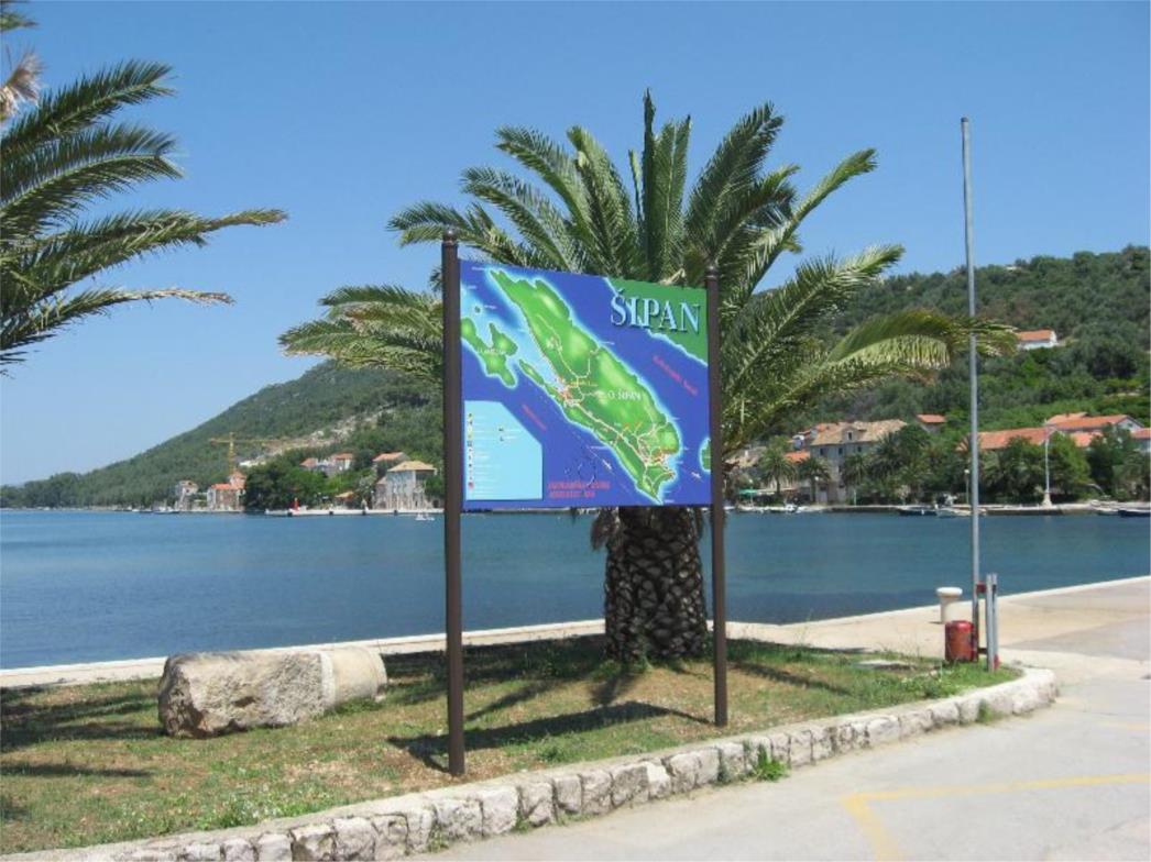 Postavljeni novi znakovi, Šipan dobio smeđu signalizaciju