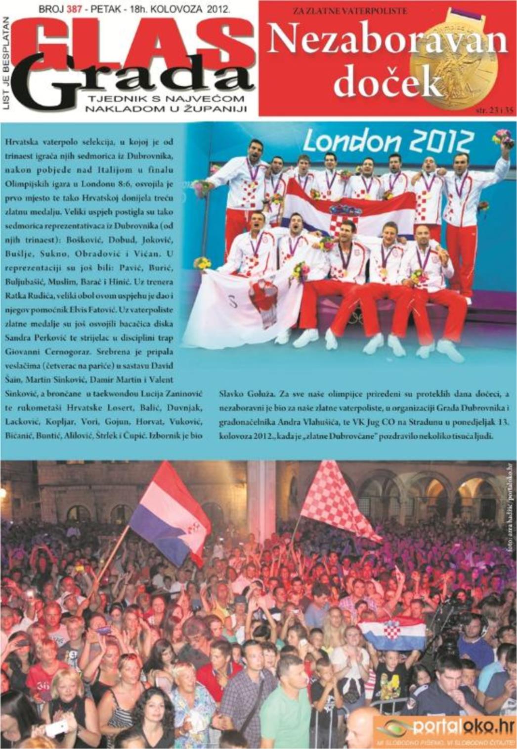 U novom Glasu Grada: Hoće li se netko jednog dana smijati i našoj generaciji?