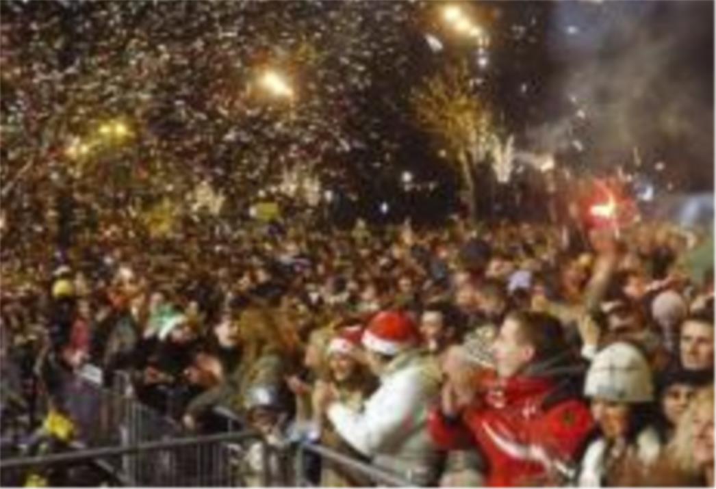 U Beogradu doček Nove godine na tri mjesta uz zvijezde Srbije i regije