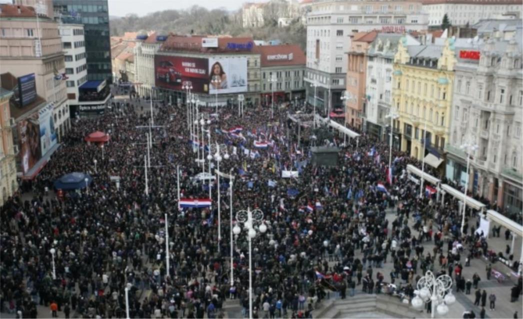 FOTO/VIDEO: Došli smo vladajuće opomenuti - ne poigravajte se s našom domovinom!