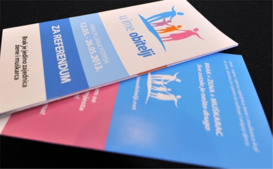 NIŠTA OD REFERENDUMA? Inicijativa 'U ime obitelji' ipak nema dovoljan broj potpisa 