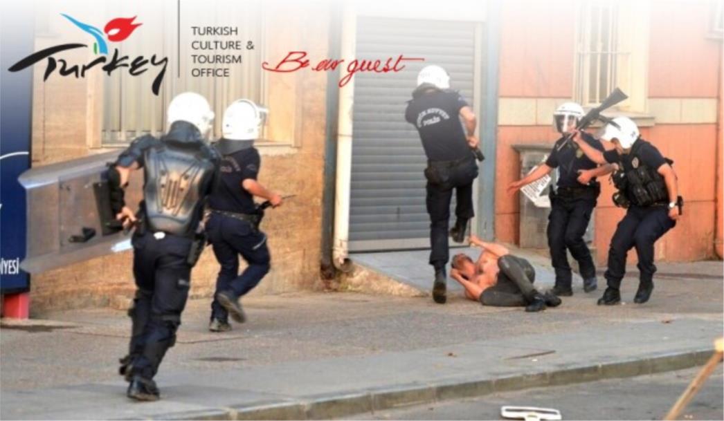 DUBROVČANIN PERO MRNAREVIĆ autor novog vizuala Turske turističke zajednice: Pendrek - efendije opet tuku John Lennone!