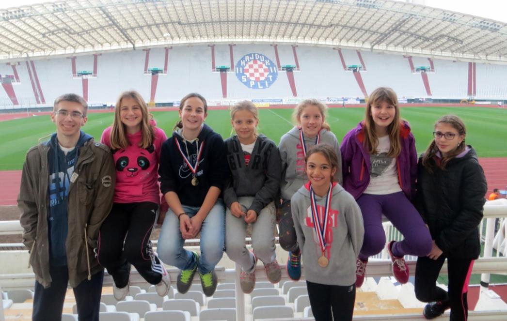 Atletičarima AK  Dubrovnik šest medalja u Splitu