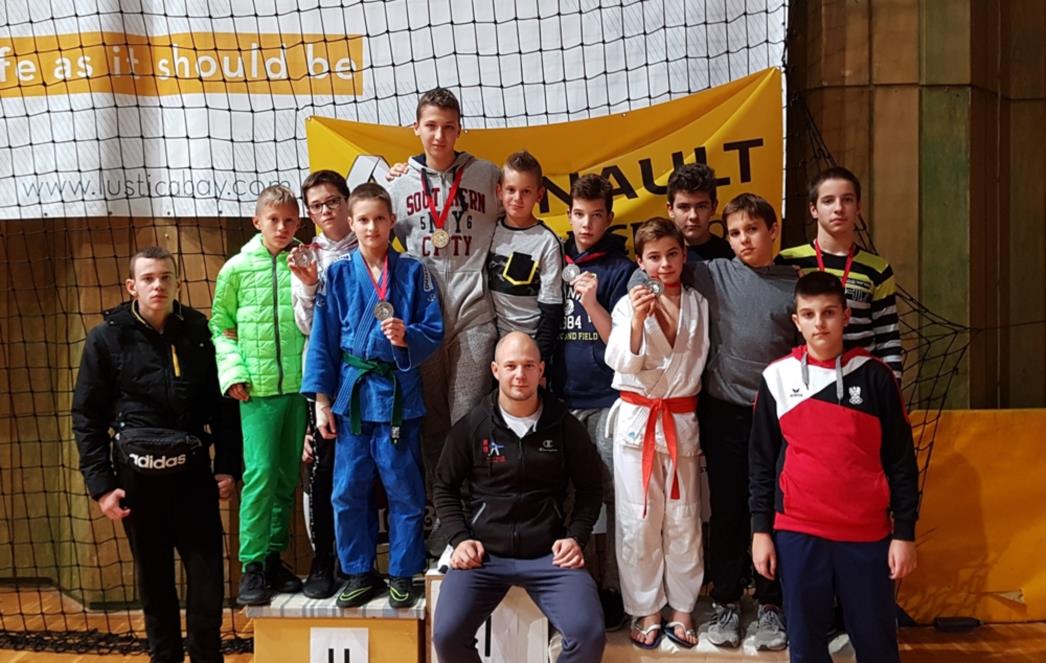 BRAVO!  Osam  medalja  za Judo klub Dubrovnik 1966 na međunarodnom turniru u Tivtu