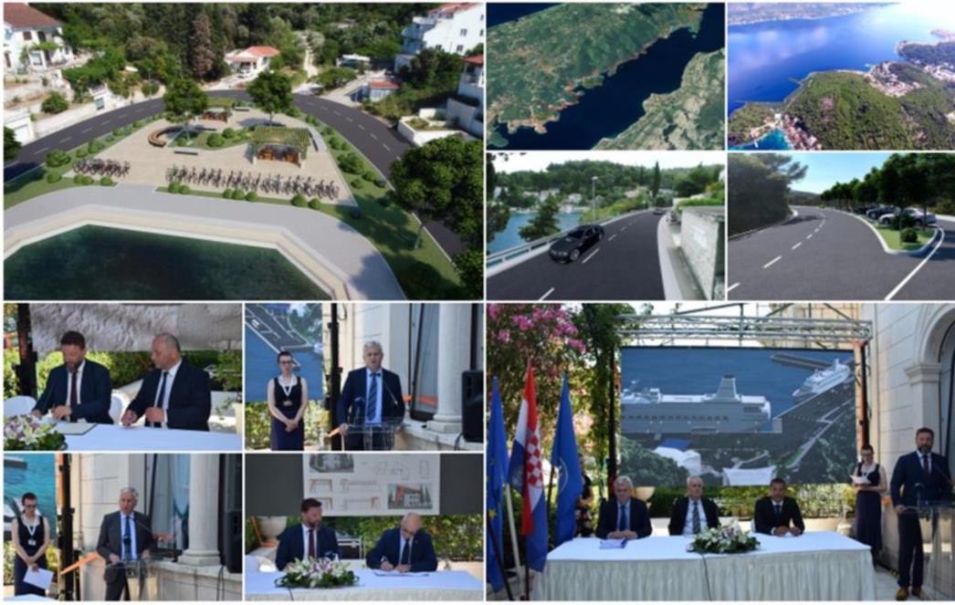 POTPISANI UGOVORI VRIJEDNI 360 MILIJUNA KUNA! Ovako će izgledati luka Polačište s pristupnom cestom (FOTO)