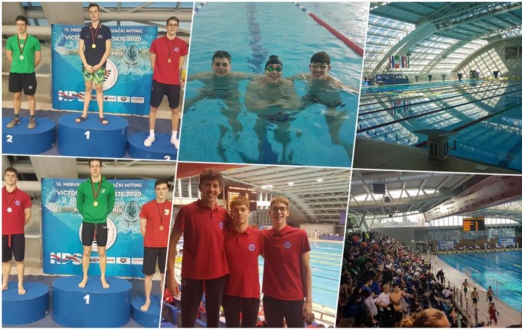 MEĐUNARODNI PLIVAČKI MITING VICTORIA Jugaši osvojili ukupno šest medalja, jedno zlato, tri srebra i dvije bronce (FOTO)