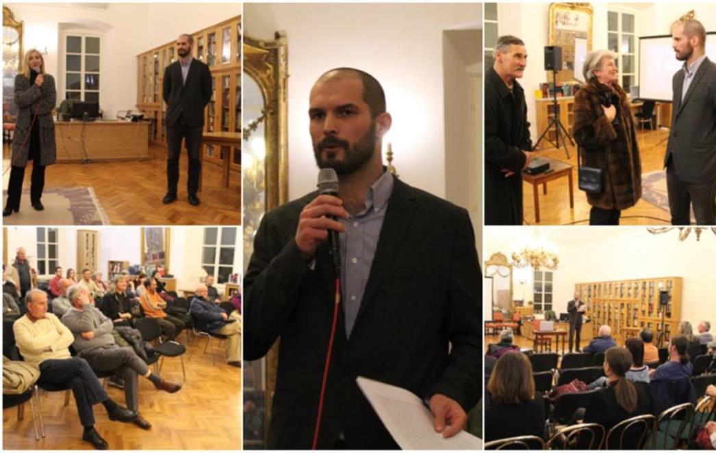 Kristian Paskojević održao predavanje o ćirilici u dubrovačkoj diplomaciji (FOTO)