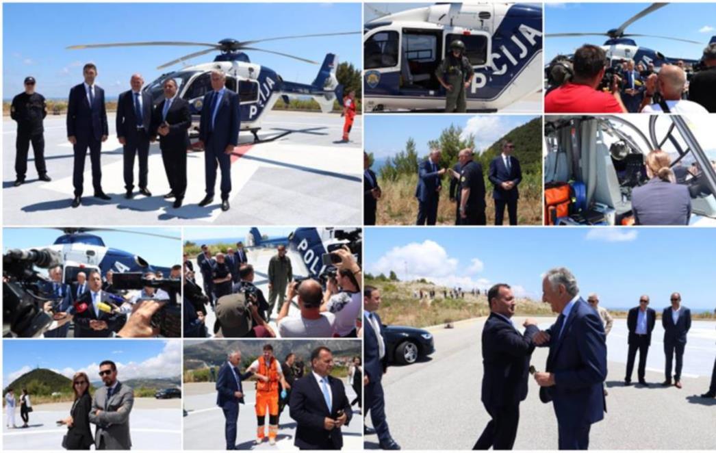 Ministar Beroš u Dubrovniku povodom uspostavljanja ovogodišnje Hitne helikopterske službe (FOTO)