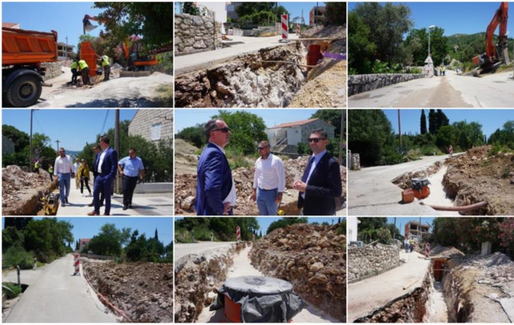 Radovi na izgradnji sustava vodoopskrbe i odvodnje Orašca u punom su zamahu (FOTO)