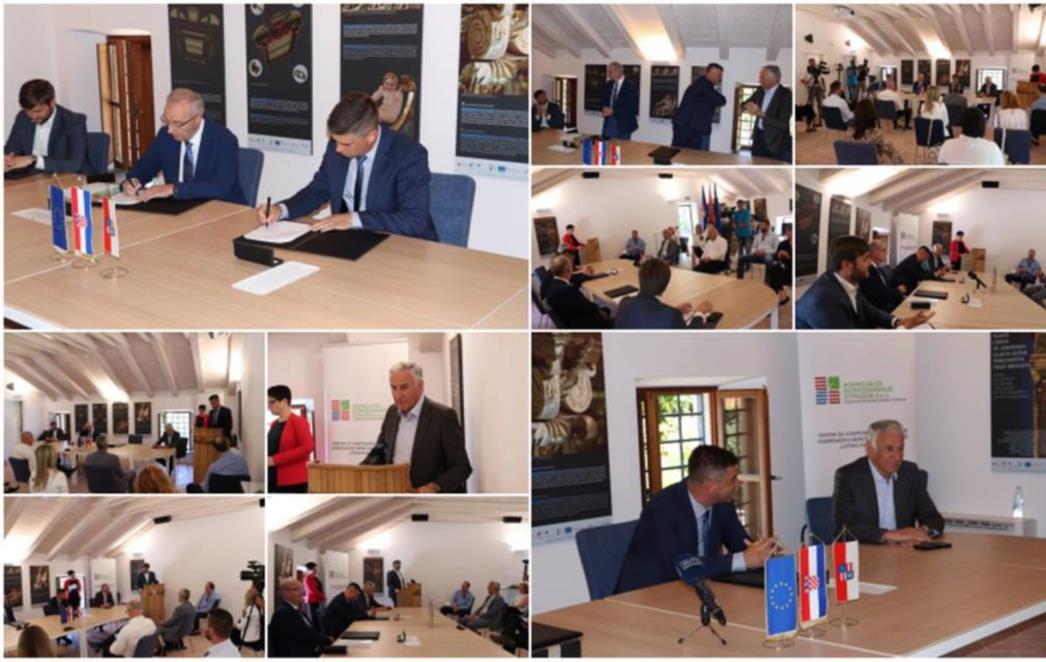 Ministar Ćorić nazočio potpisivanju ugovora vrijednog 81 milijuna kuna za CGO Lučino razdolje: 'Zaokružena je financijska konstrukcija cijelog projekta' (FOTO)