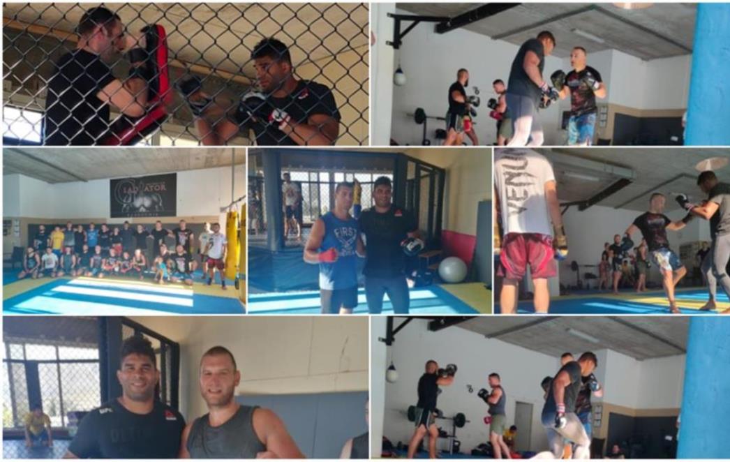  EKSKLUZIVNE FOTOGRAFIJE Alistair Overeem pokazao borilačke tehnike i vještine na treningu u Dubrovniku
