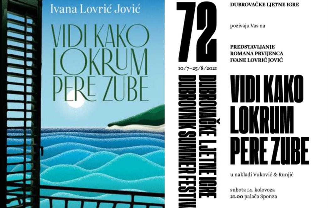 Predstavljanje romana „Vidi kako Lokrum pere zube“ Ivane Lovrić Jović