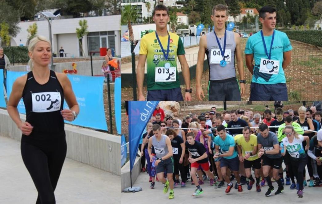 CESTOVNA UTRKA 10K DUBROVNIK Najbrži su bili Jakša Diklić iz Močića i župska triatlonka Made Žeravica (FOTO)