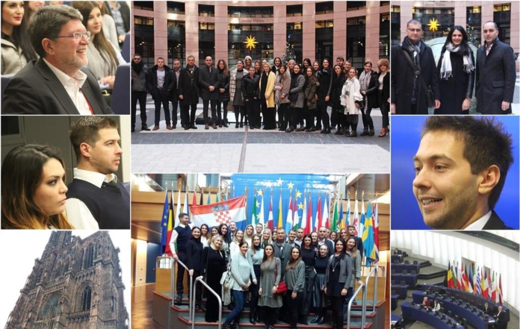 Dubrovački studenti osjetili djelić duha europskog zajedništva (FOTOGALERIJA)