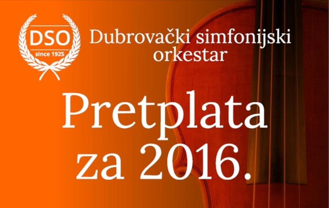 POVOLJNE CIJENE: Izvrsna ponuda Dubrovačkog simfonijskog orkestra!