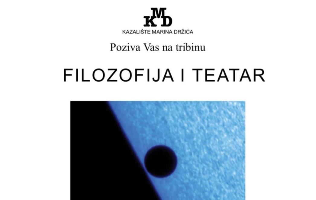 Tribina 'Filozofija i teatar' u  Teatru Bursa