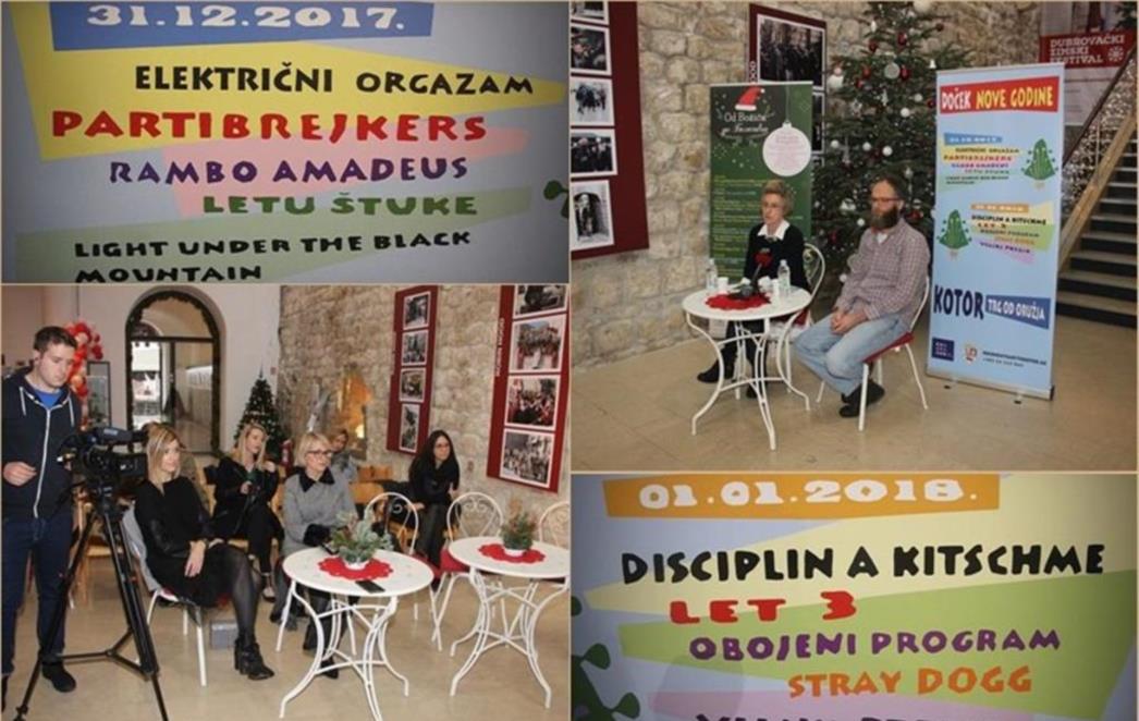 ČEKA  VAS  MNOŠTVO  MANIFESTACIJA  U  Kotoru  za  novogodišnji  doček  dvodnevni  rock  spektak  (FOTO)