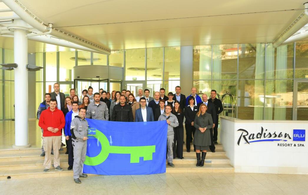 VELIKO PRIZNANJE - Radisson Blu Resort & Spa u Dubrovačkim Vrtovima Sunca dobitnik certifikata Zeleni Ključ