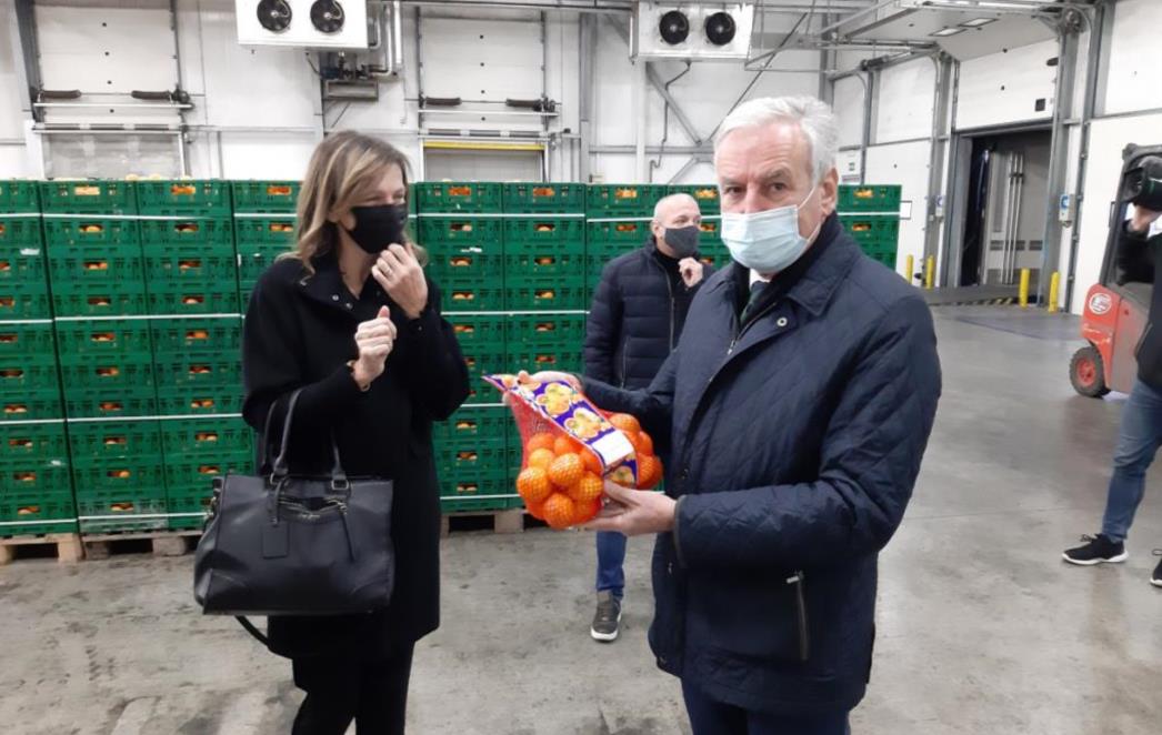 Dubrovačko-neretvanska županija tradicionalno poklonila mandarine prijateljskoj Vukovarsko-srijemskoj županiji