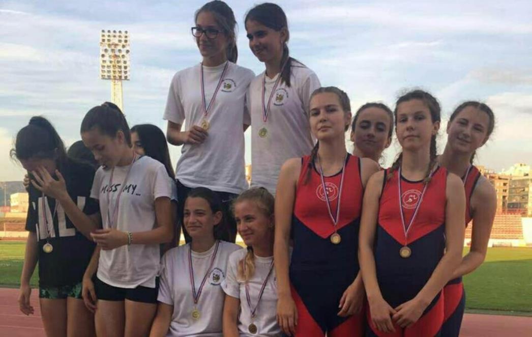 Dubrovačke atletičarke i atletičari na Prvenstvu    Dalmacije   osvojili  devet medalja