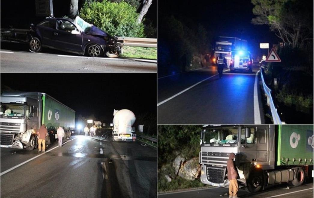 SMRTNO  STRADALA  JEDNA  OSOBA  Stravična  prometna  nesreća  na  Vidikovcu